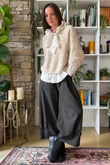 Lola Boucle Slouch Knit Ecru
